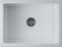 Мойка кухонная Omoikiri Mikura 61 WH-GLOSSY 4993257, белый