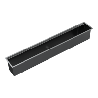 Встраиваемая сушка для посуды Omoikiri DRY-01 GM 4999107, вороненая сталь