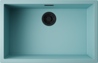 Мойка кухонная Omoikiri Yamakawa 75-U/I AZ 4993176, azur blue матовый