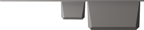 Мойка кухонная Omoikiri SAKAIME 100-2-GR 4993562, Leningrad grey