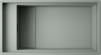 Мойка кухонная Omoikiri KINARU PRO 86-U/I WG 4993202, wind green