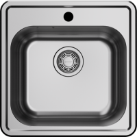 Мойка кухонная Omoikiri NOTORO 48-SI MATT 4997437, silver matt