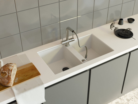 Мойка кухонная Omoikiri Kitagawa 83-2-U mo 4997201, мокко