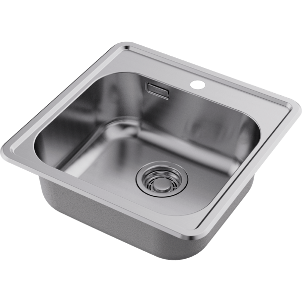Мойка кухонная Omoikiri NOTORO 48-SI MATT 4997437, silver matt