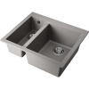 Мойка кухонная Omoikiri BOSEN 59-2 GR 4993558, Leningrad grey