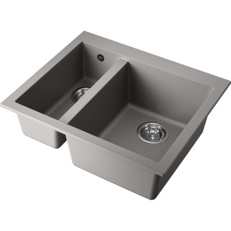 Мойка кухонная Omoikiri BOSEN 59-2 GR 4993558, Leningrad grey