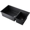 Мойка кухонная Omoikiri TEDORI 85-2-U BL 4993940, черный