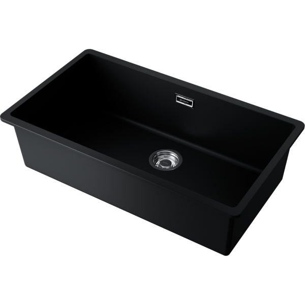 Мойка кухонная Omoikiri Kata 74-U bl 4997567, черный
