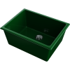 Мойка кухонная Omoikiri OKINOSHIMA 61-U/I RG-GLOSSY 4911263, royal green глянцевый