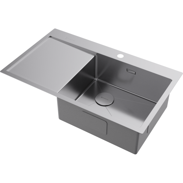 Мойка кухонная Omoikiri AKISAME 86 SIDE IN-R 4997042, нержавеющая сталь