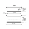 Коландер Omoikiri CO-02-IN, 4999002, нержавеющая сталь