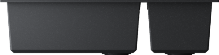 Мойка кухонная Omoikiri TEDORI 86-2-LB-BL 4993932, черный