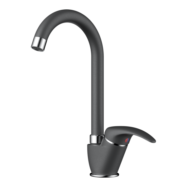 Смеситель для кухни Omoikiri UMI BL, 4994270, черный