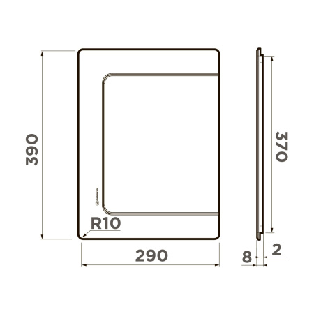Разделочная доска Omoikiri CB-BASIC-370 WD, 4999102, дерево