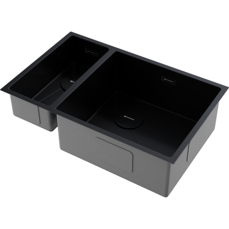 Мойка кухонная Omoikiri TAKI 69-2-U/IF SIDE GB-R 4993183, графит