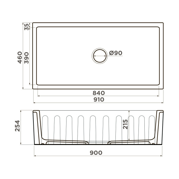 Мойка кухонная Omoikiri Mikura 91 BL 4997087, черный