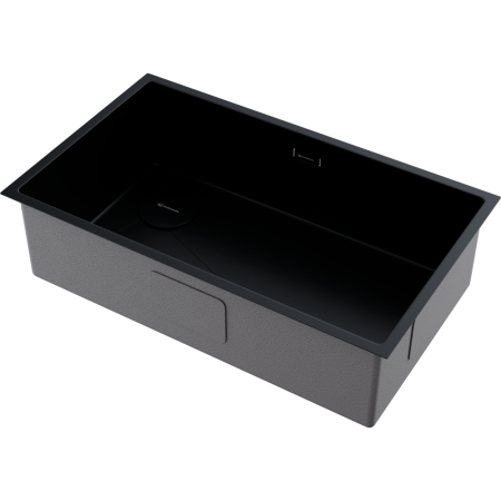 Мойка кухонная Omoikiri Taki 74-U/IF-L Side gb 4997473, графит
