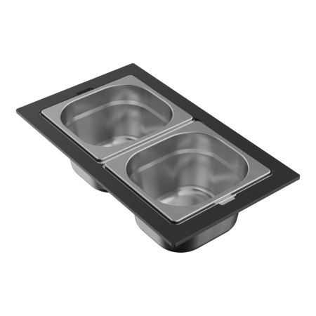 Контейнер Omoikiri DC-04-2 IN, 4999084, нержавеющая сталь