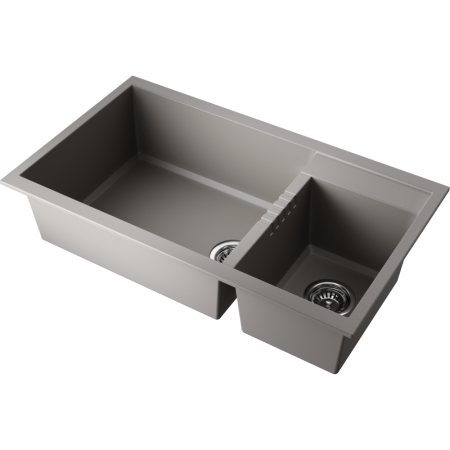 Мойка кухонная Omoikiri TEDORI 86-2-LB-GR 4993573, Leningrad grey