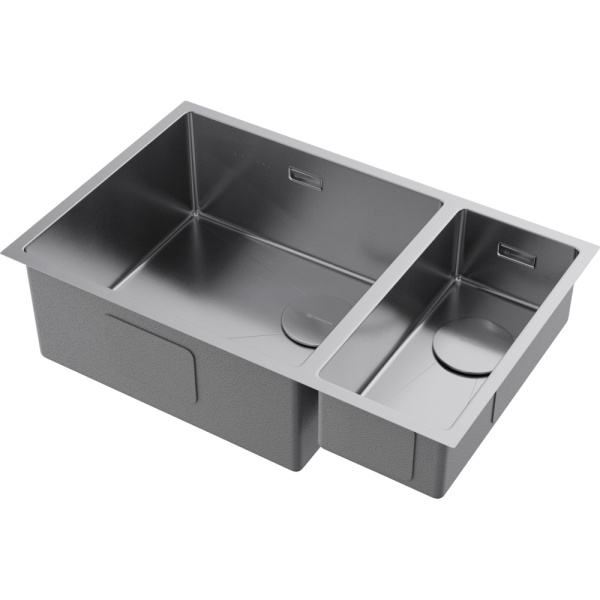 Мойка кухонная Omoikiri TAKI 69-2-U/IF SIDE IN-L 4997049, нержавеющая сталь