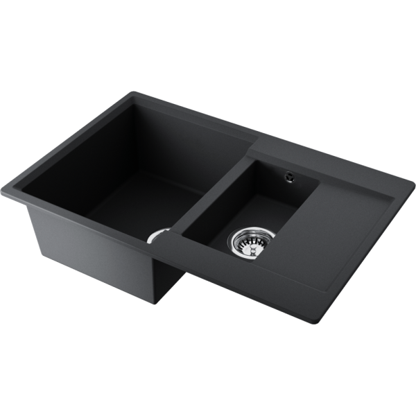 Мойка кухонная Omoikiri Daisen-78-2-BL 4993334, черный