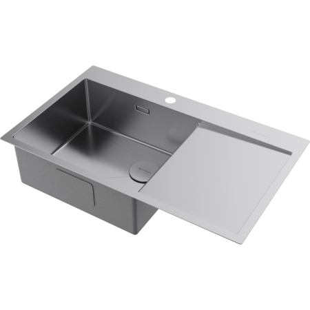 Мойка кухонная Omoikiri AKISAME 86 SIDE IN-L 4997031, нержавеющая сталь