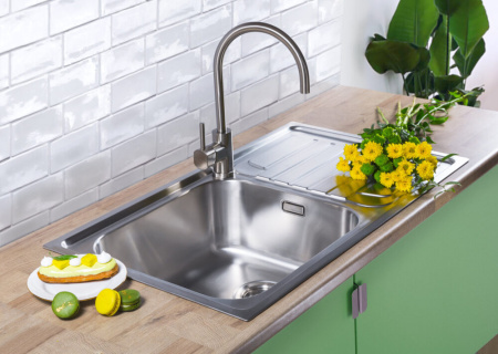 Мойка кухонная Omoikiri HARUNA 86 IN 4993451, нержавеющая сталь