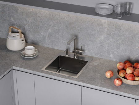 Смеситель для кухни Omoikiri TANIGAWA BN, 4994242, нержавеющая сталь