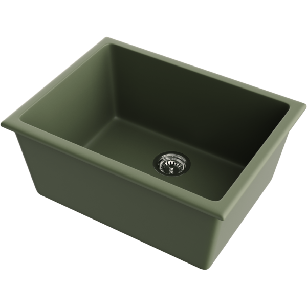 Мойка кухонная Omoikiri Okinoshima 61-U/I OL 4997064, olive