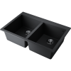 Мойка кухонная Omoikiri BOSEN 80-2-BL 4993836, черный
