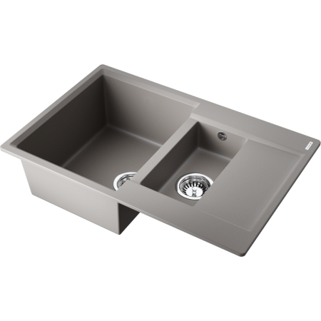 Мойка кухонная Omoikiri DAISEN 78-2T GR 4993585, Leningrad grey