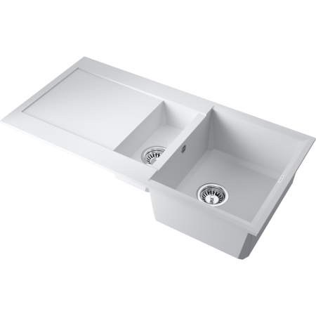 Мойка кухонная Omoikiri SAKAIME 100-2-WH 4993895, белый