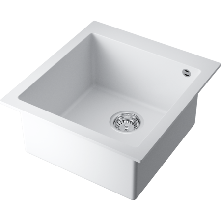 Мойка кухонная Omoikiri BOSEN 47-WH 4993589, белый