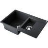Мойка кухонная Omoikiri DAISEN 78-2T BL 4993535, черный