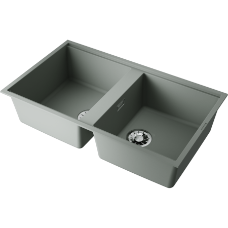 Мойка кухонная Omoikiri Kitagawa 83-2-U wg 4993253, wind green