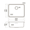 Мойка кухонная Omoikiri OMI 53-U/I ULTRA-LG 4997409, светлое золото