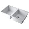 Мойка кухонная Omoikiri Kitagawa 83-2-U wh 4993809, белый