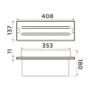 Держатель для досок Omoikiri FP-03-PRO GB, 4999068, графит
