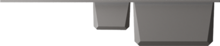 Мойка кухонная Omoikiri SAKAIME 100-2-GR 4993562, Leningrad grey