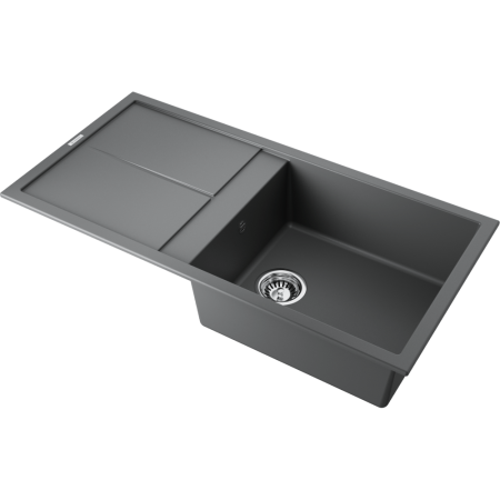 Мойка кухонная Omoikiri Sumi 100-PL 4993659, платина