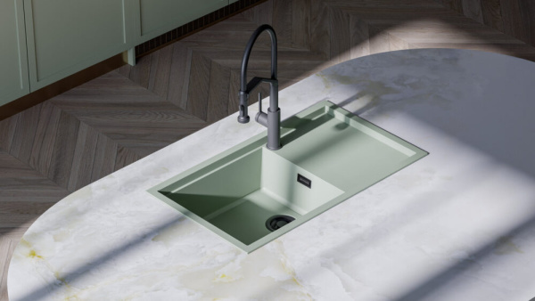 Мойка кухонная Omoikiri SINTESI 86 WH 4997131, белый