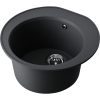 Мойка кухонная Omoikiri Miya 50R BL 4993502, черный