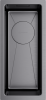 Мойка кухонная Omoikiri Taki 20-U/IF-GM 4973105, вороненая сталь