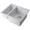 Мойка кухонная Omoikiri BOSEN 59-2A WH 4993823, белый