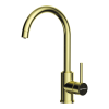 Смеситель для кухни Omoikiri  Shinagawa 2 Plus-LG, 4994483, светлое золото