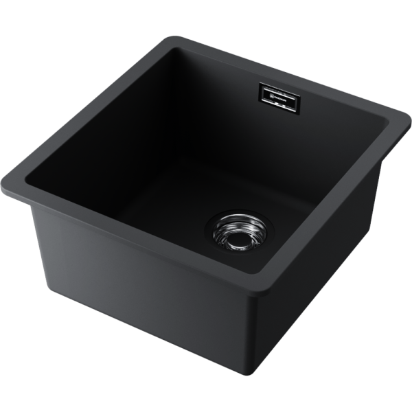 Мойка кухонная Omoikiri Kata 40-U-BL 4993396, черный