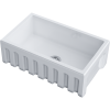 Мойка кухонная Omoikiri Mikura 76 WH-GLOSSY 4993258, белый глянцевый
