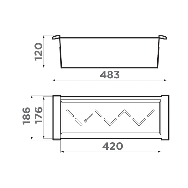 Коландер Omoikiri CO-04 LG, 4999056, светлое золото
