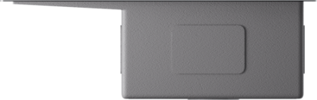 Мойка кухонная Omoikiri Akisame 65 GM R 4973098, вороненая сталь