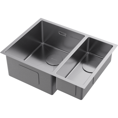 Мойка кухонная Omoikiri Taki 58-2-U/IF IN-L 4993768, нержавеющая сталь